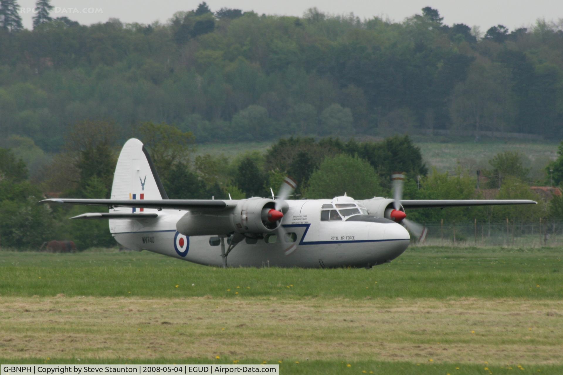 G-BNPH, 1955 Hunting Percival P-66 Pembroke C1 C/N PAC/66/027, Taken at Abingdon Air & County Show 2008 in aid of the Thames Valley and Chiltern Air Ambulance (http://www.abingdonfayre.com/)