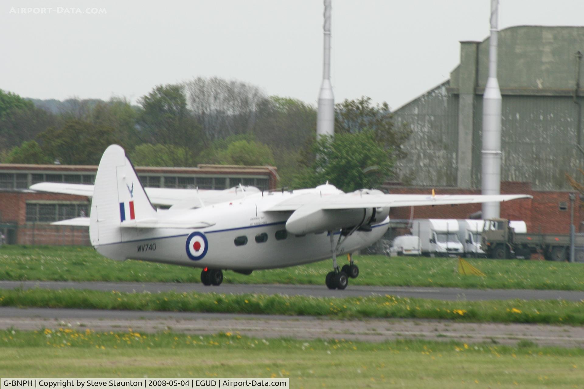 G-BNPH, 1955 Hunting Percival P-66 Pembroke C1 C/N PAC/66/027, Taken at Abingdon Air & County Show 2008 in aid of the Thames Valley and Chiltern Air Ambulance (http://www.abingdonfayre.com/)