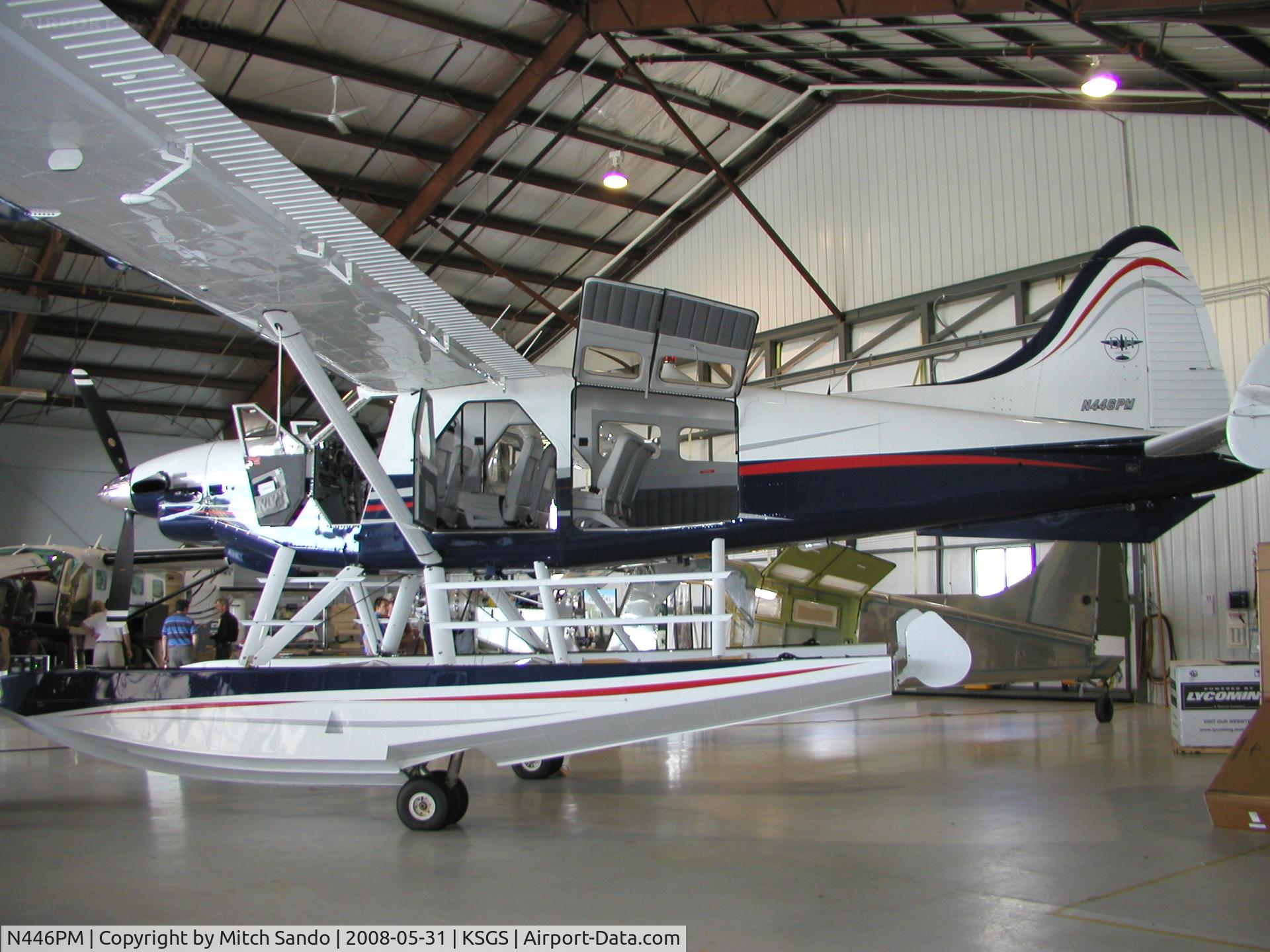 N446PM, 1954 De Havilland Canada DHC-2T Wipaire Boss Beaver C/N 615, Fleming Field Fly-In 2008.
