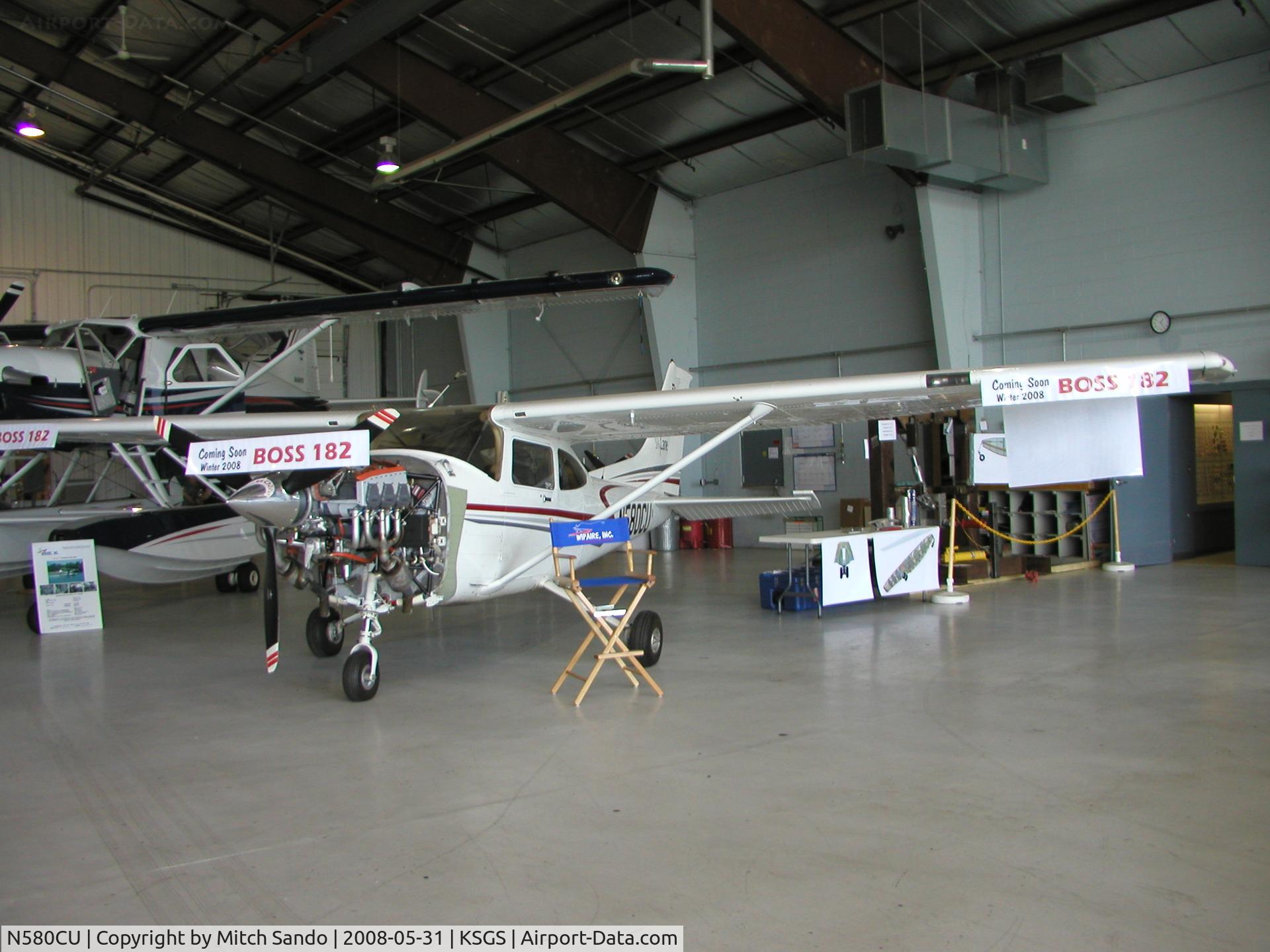 N580CU, 2002 Cessna 182T Skylane C/N 18281178, Fleming Field Fly-In 2008.
