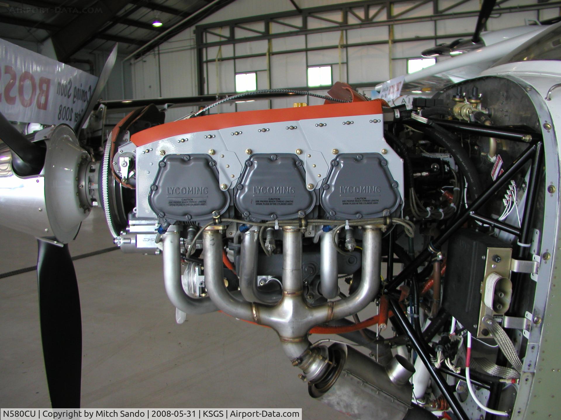 N580CU, 2002 Cessna 182T Skylane C/N 18281178, Fleming Field Fly-In 2008.