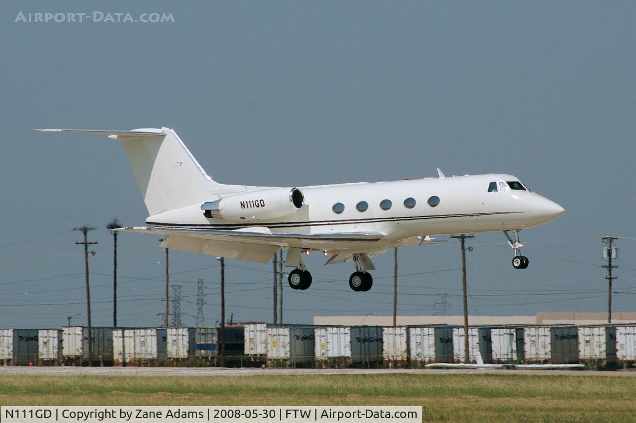 N111GD, 1975 Grumman G-1159 Gulfstream II C/N 170, At Meacham Field