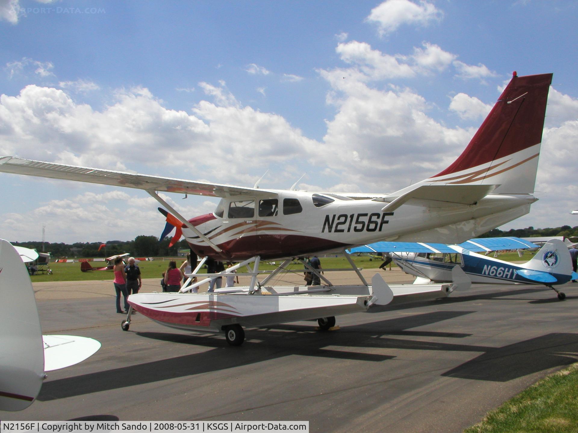 N2156F, 2003 Cessna T206H Turbo Stationair C/N T20608402, Fleming Field Fly-In 2008.