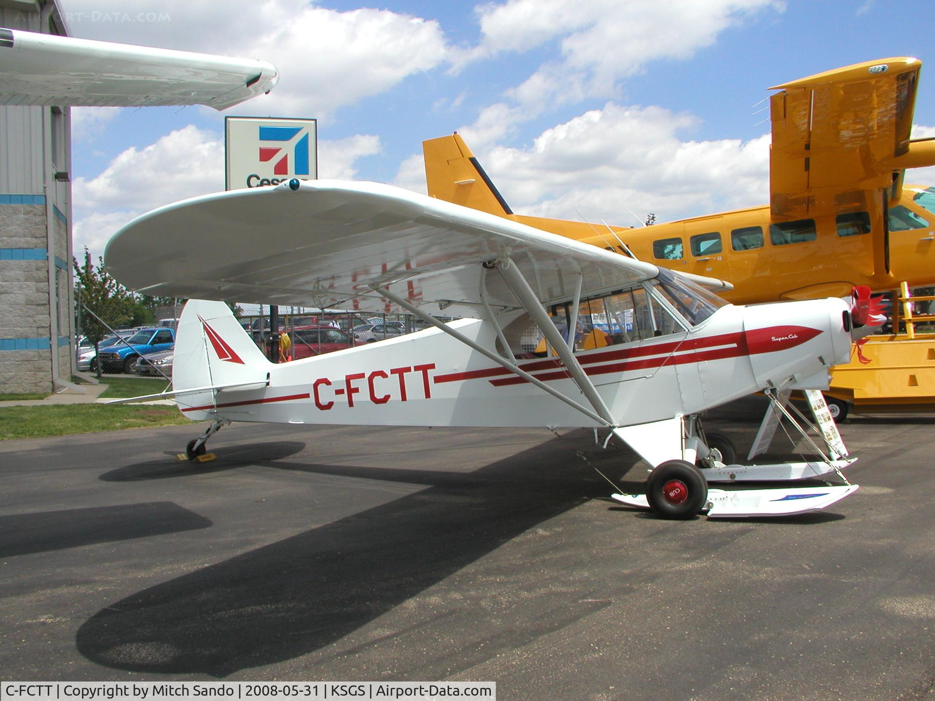 C-FCTT, 1963 Piper PA-18-150 Super Cub C/N 18 7954, Fleming Field Fly-In 2008.