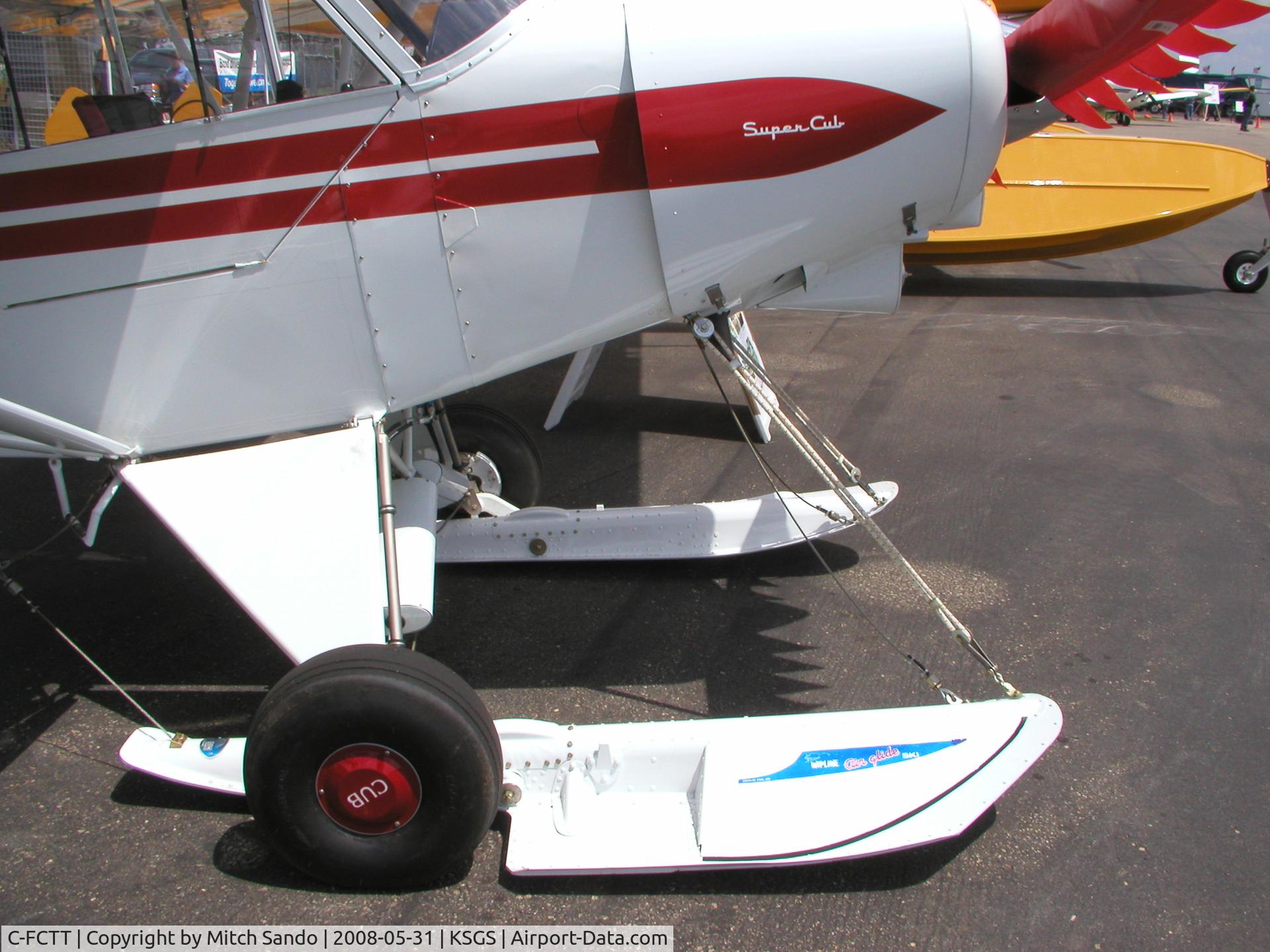 C-FCTT, 1963 Piper PA-18-150 Super Cub C/N 18 7954, Fleming Field Fly-In 2008.