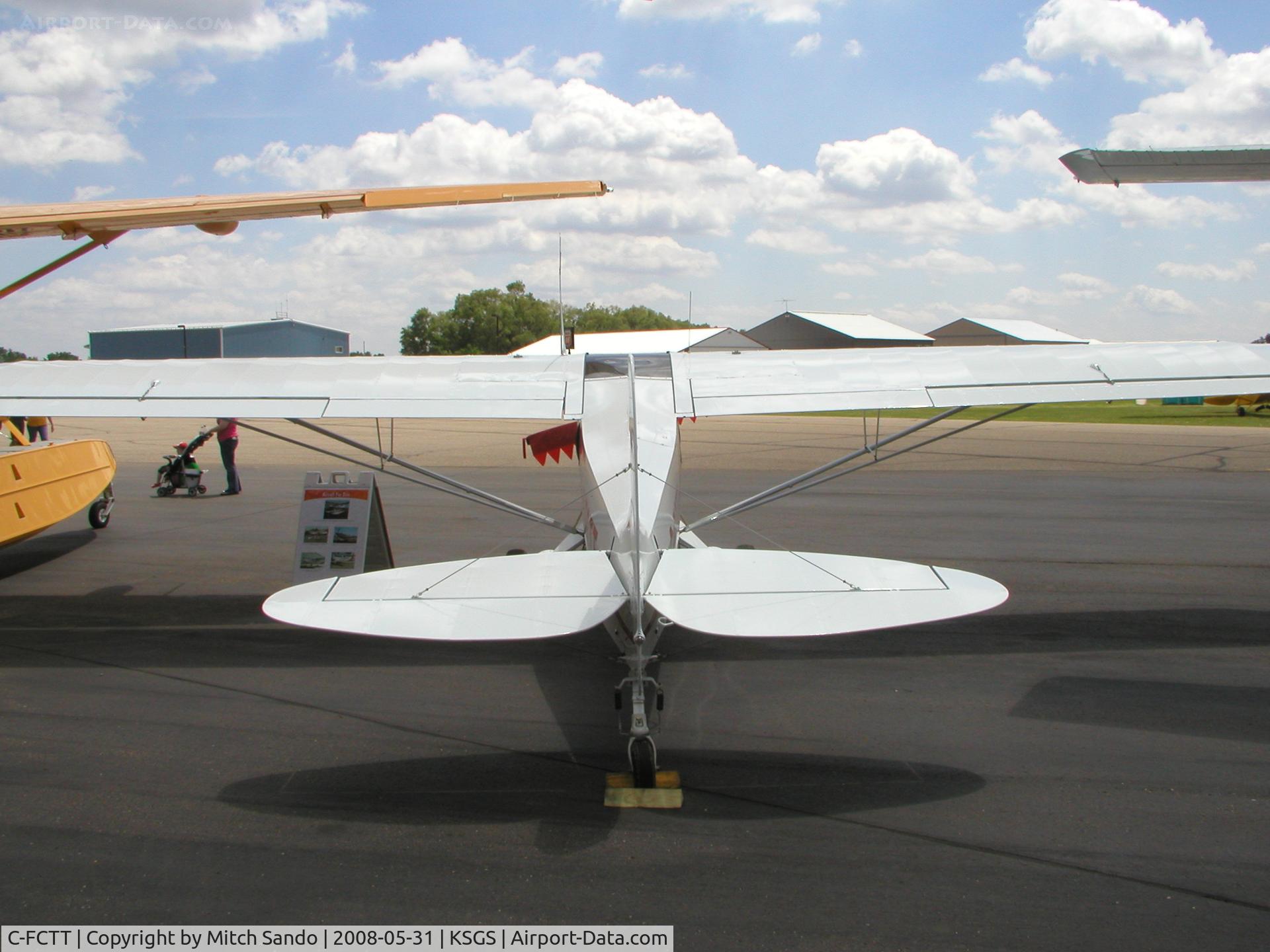 C-FCTT, 1963 Piper PA-18-150 Super Cub C/N 18 7954, Fleming Field Fly-In 2008.