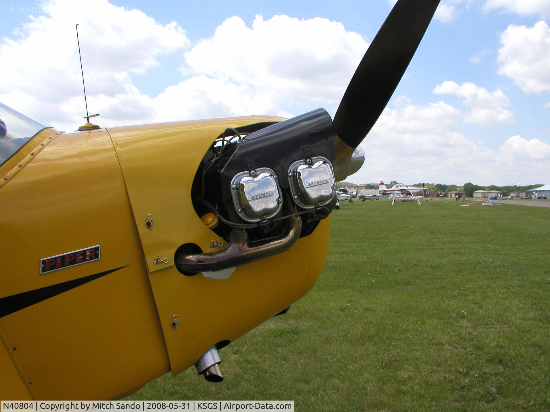 N40804, 1941 Piper J3C-65 Cub C/N 7501, Fleming Field Fly-In 2008.