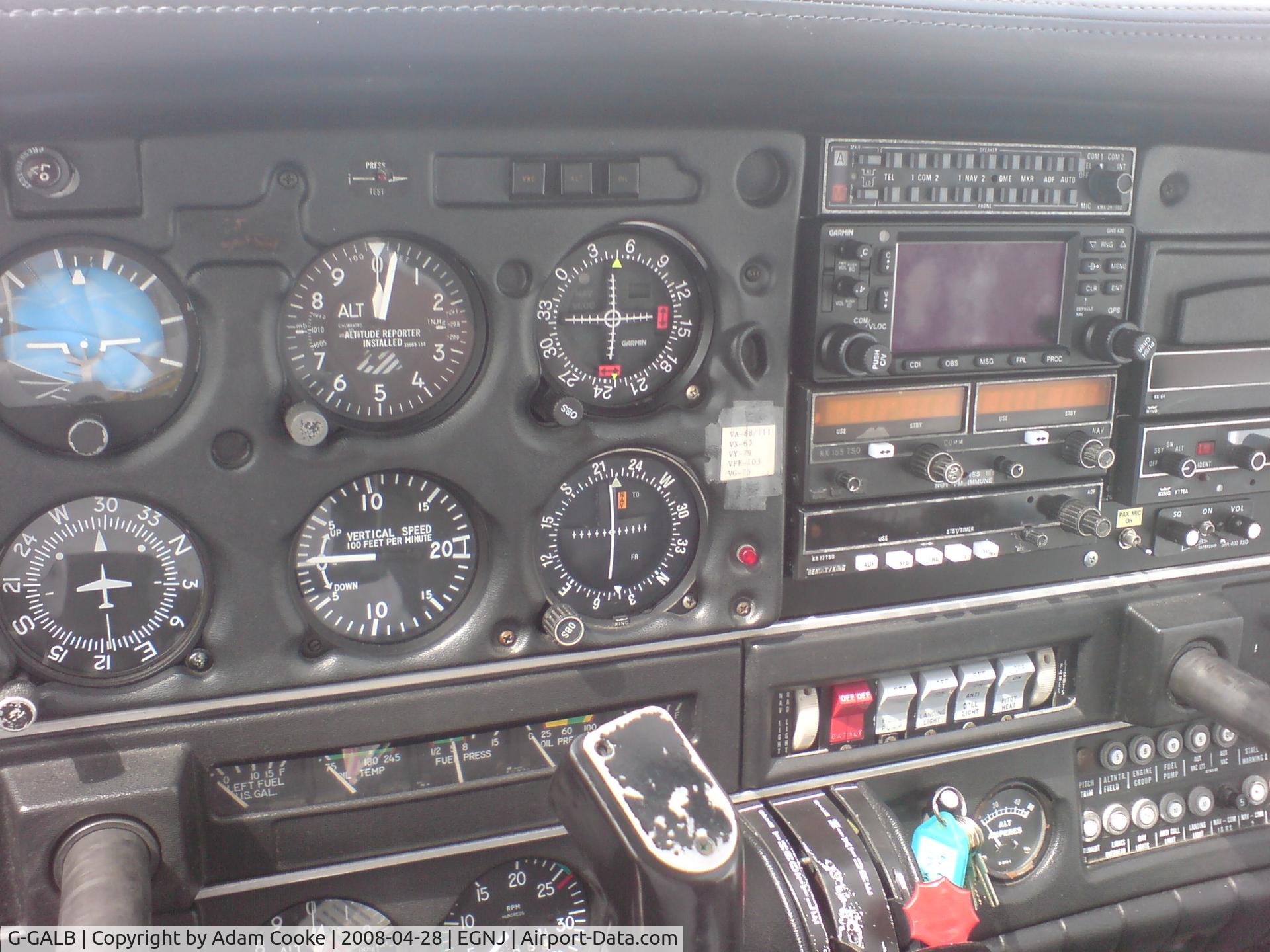 G-GALB, 1986 Piper PA-28-161 Cherokee Warrior II C/N 28-8616021, Instruments - Full IFR panel