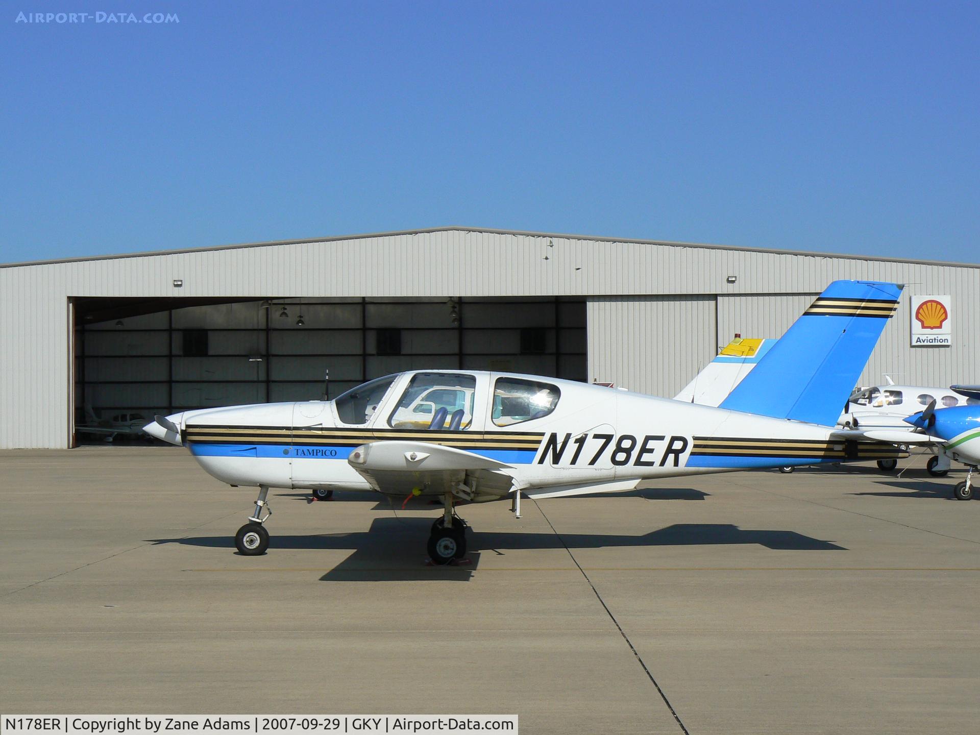 N178ER, Socata TB-9 C/N 1354, At Arlington Muni