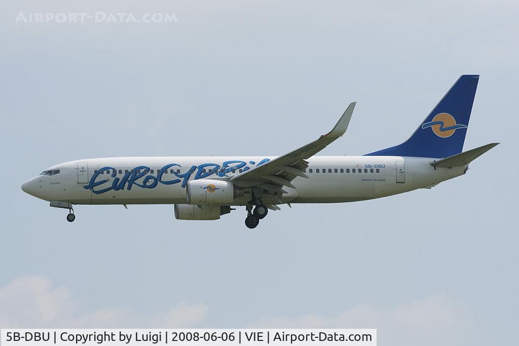 5B-DBU, 2003 Boeing 737-8Q8 C/N 32796, Euro Cypria 737-800