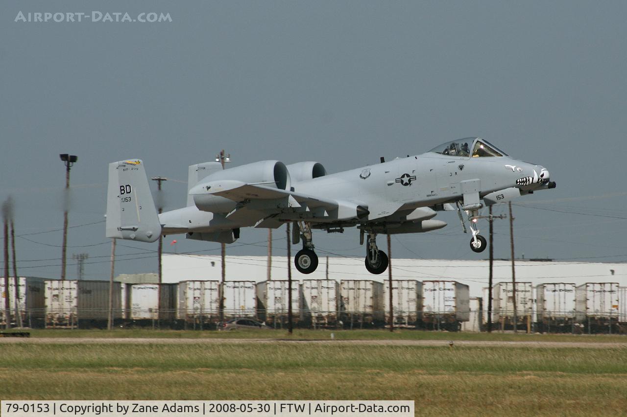 79-0153, 1978 Fairchild Republic A-10A Thunderbolt II C/N A10-0417, At Meacham Field - Cowtown Warbird Roundup