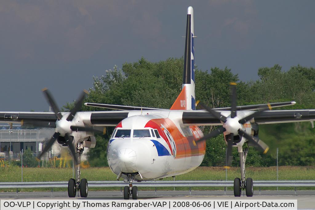 OO-VLP, 1991 Fokker 50 C/N 20209, VLM Airlines Fokker 50