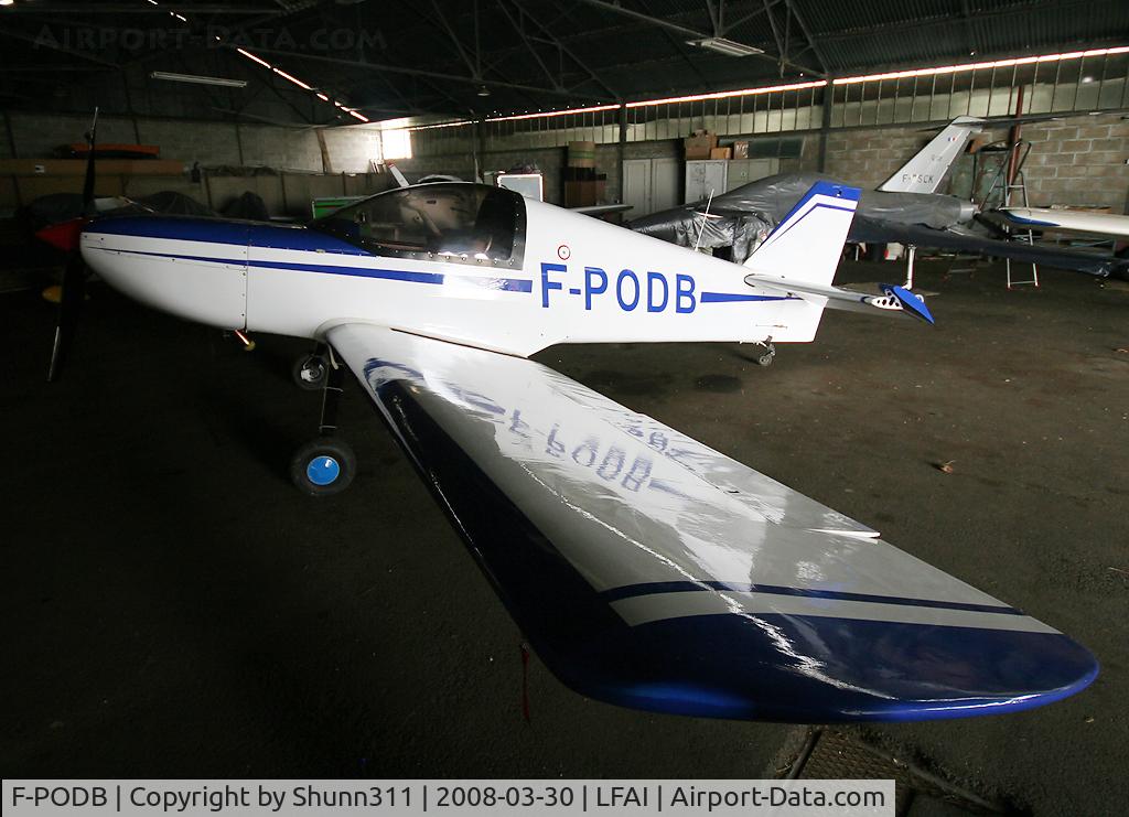 F-PODB, Bernard Brichler Cabrix C/N 01, Inside Airclub's hangard...
