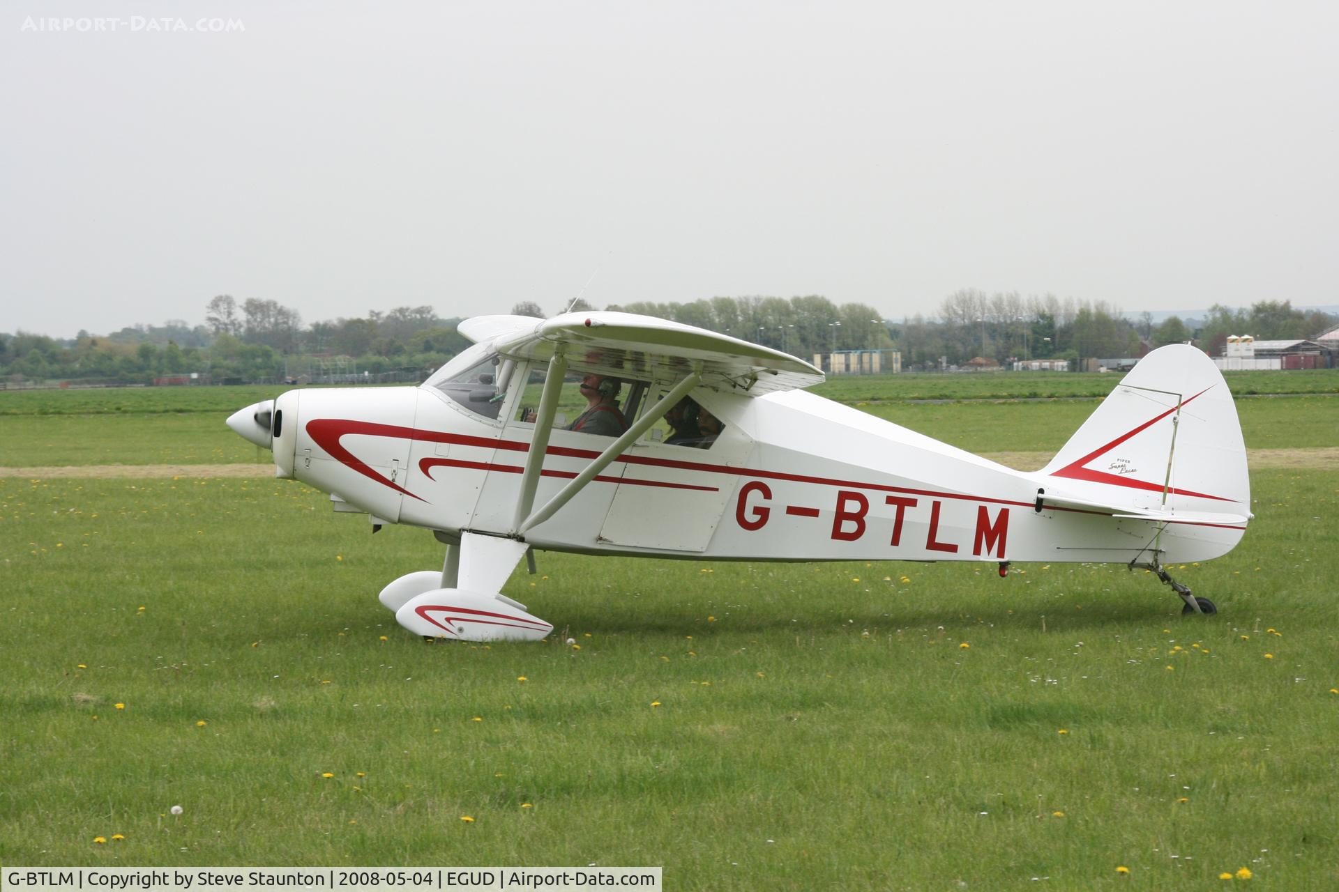 G-BTLM, 1958 Piper PA-22-160P Tri Pacer C/N 22-6162, Taken at Abingdon Air & County Show 2008 in aid of the Thames Valley and Chiltern Air Ambulance (http://www.abingdonfayre.com/)