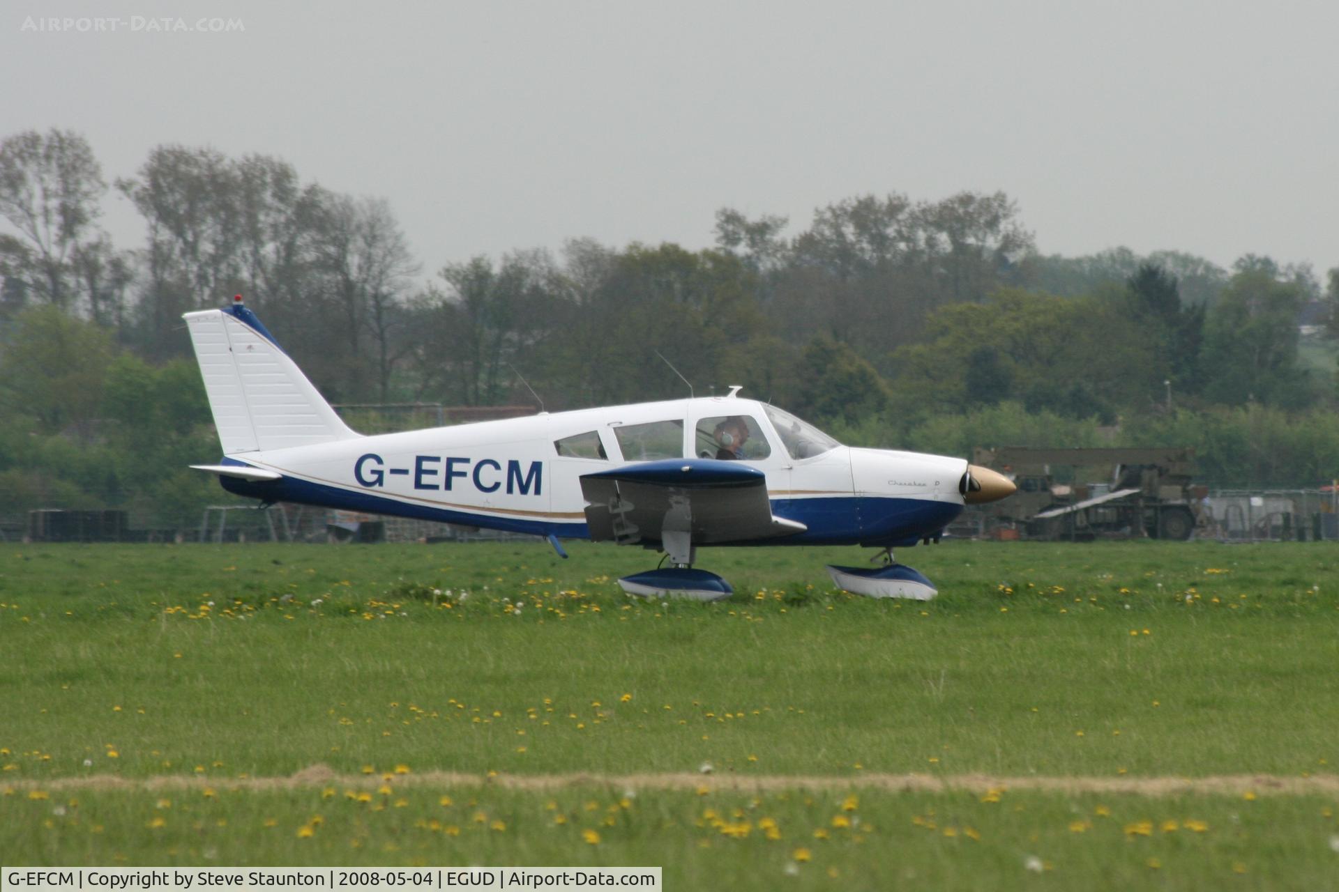 G-EFCM, 1968 Piper PA-28-180 Cherokee C/N 28-4766, Taken at Abingdon Air & County Show 2008 in aid of the Thames Valley and Chiltern Air Ambulance (http://www.abingdonfayre.com/)