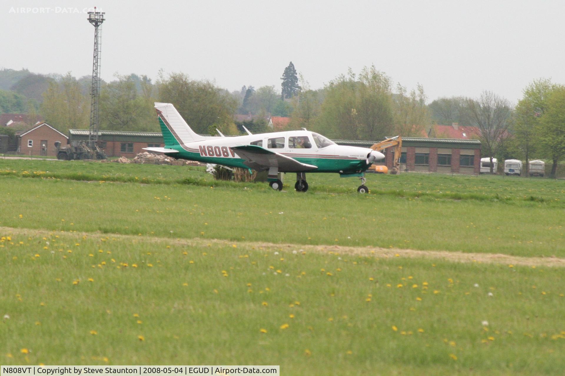 N808VT, 1977 Piper PA-28R-201 Cherokee Arrow III C/N 28R-7737051, Taken at Abingdon Air & County Show 2008 in aid of the Thames Valley and Chiltern Air Ambulance (http://www.abingdonfayre.com/)