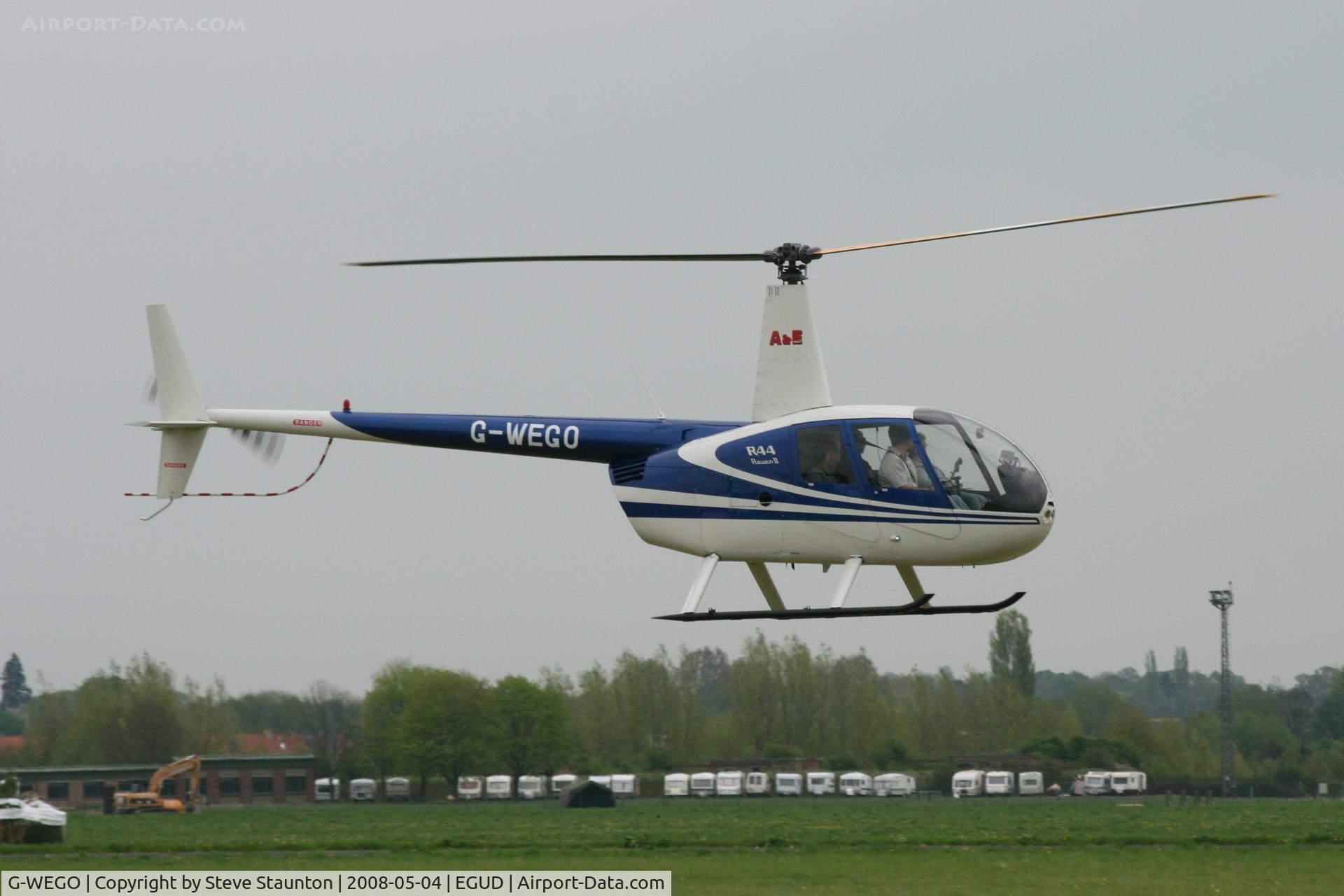 G-WEGO, 2004 Robinson R44 Raven II C/N 10325, Taken at Abingdon Air & County Show 2008 in aid of the Thames Valley and Chiltern Air Ambulance (http://www.abingdonfayre.com/)