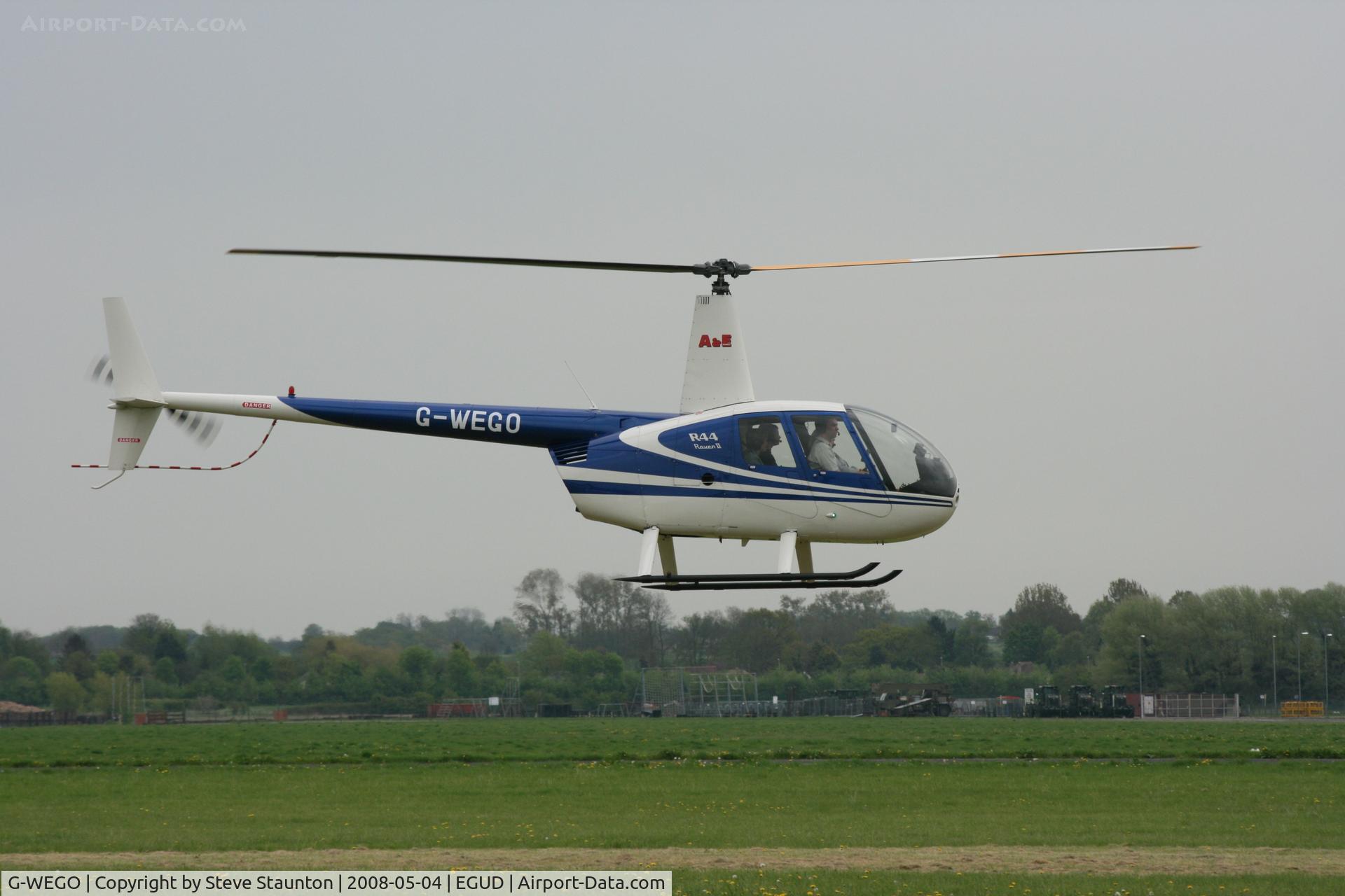 G-WEGO, 2004 Robinson R44 Raven II C/N 10325, Taken at Abingdon Air & County Show 2008 in aid of the Thames Valley and Chiltern Air Ambulance (http://www.abingdonfayre.com/)