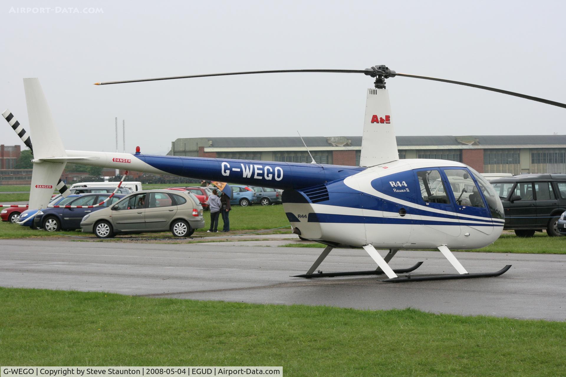 G-WEGO, 2004 Robinson R44 Raven II C/N 10325, Taken at Abingdon Air & County Show 2008 in aid of the Thames Valley and Chiltern Air Ambulance (http://www.abingdonfayre.com/)