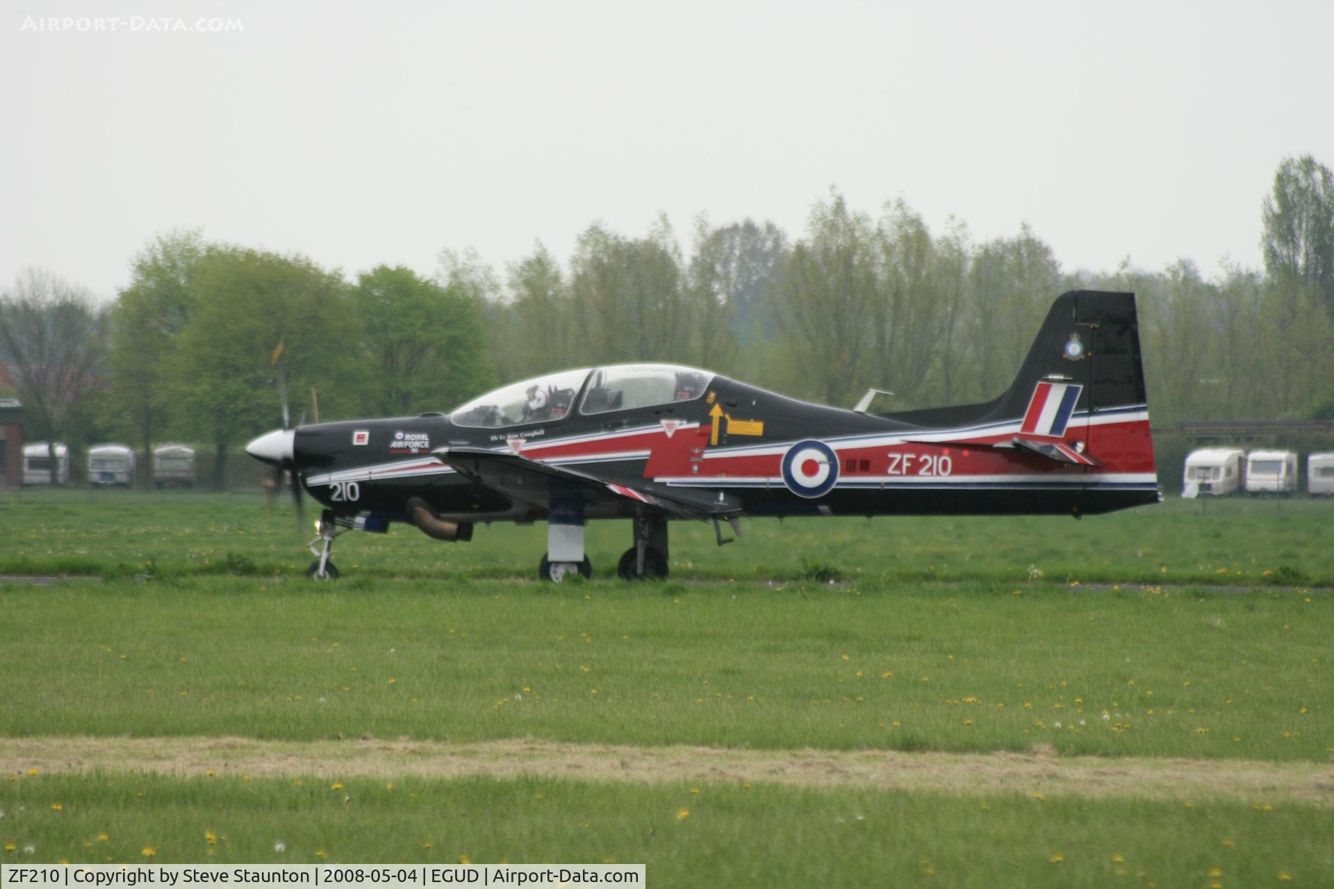 ZF210, 1989 Short S-312 Tucano T1 C/N S037/T35, Taken at Abingdon Air & County Show 2008 in aid of the Thames Valley and Chiltern Air Ambulance (http://www.abingdonfayre.com/)