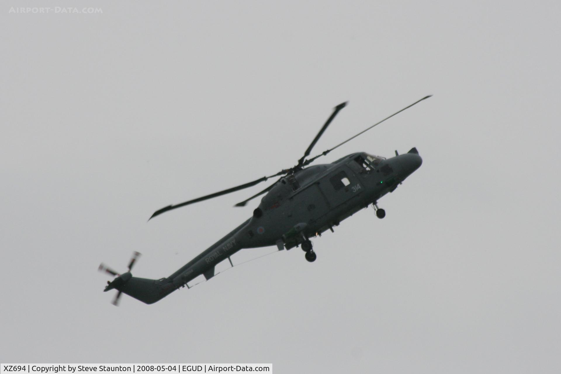 XZ694, Westland Lynx HAS.3GMS C/N 128, Taken at Abingdon Air & County Show 2008 in aid of the Thames Valley and Chiltern Air Ambulance (http://www.abingdonfayre.com/)