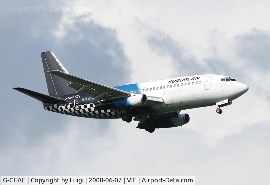 G-CEAE, 1974 Boeing 737-229 C/N 20912, European Air Charter 737-200