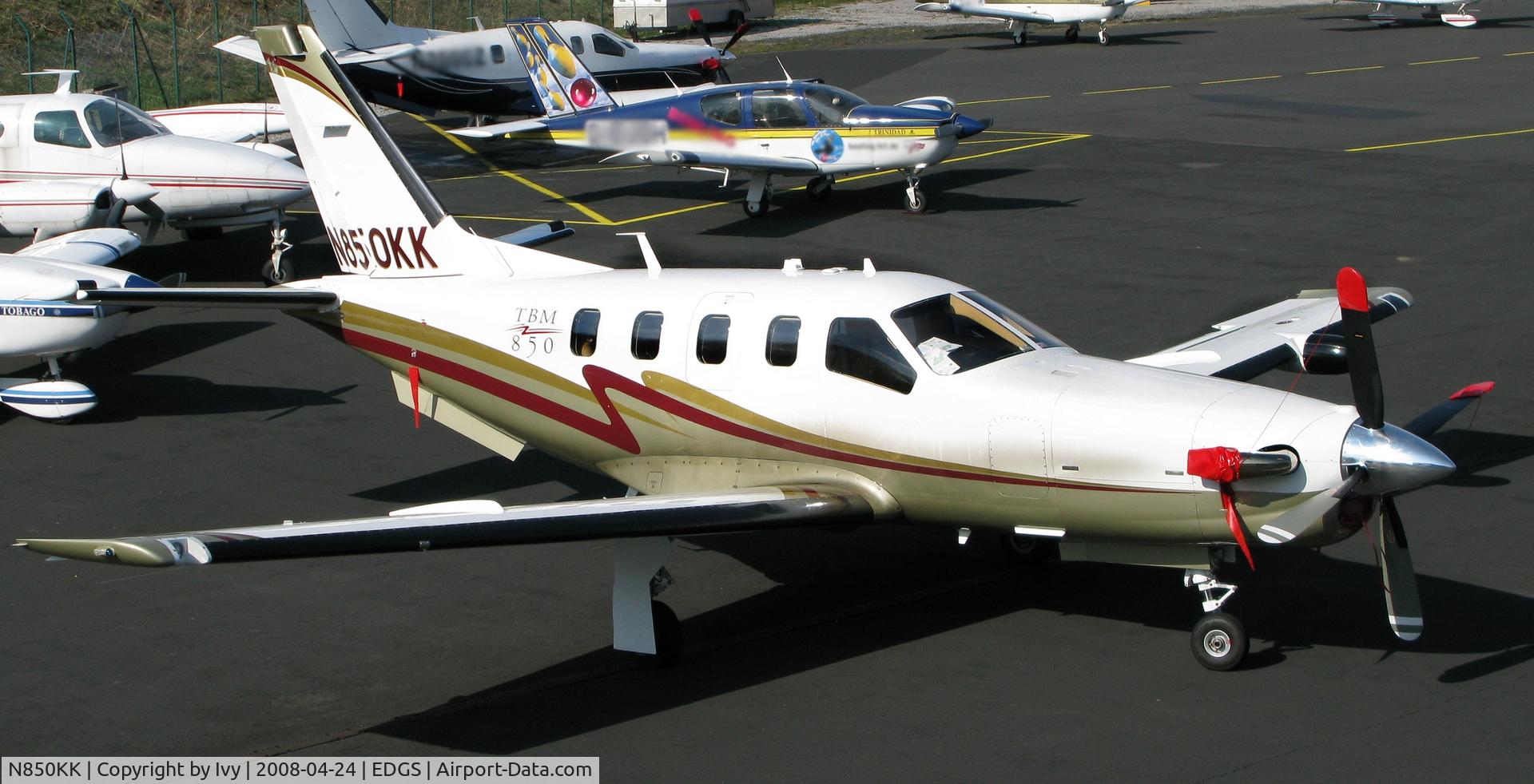 N850KK, 2007 Socata TBM-700 C/N 413, EADS Socata TBM850