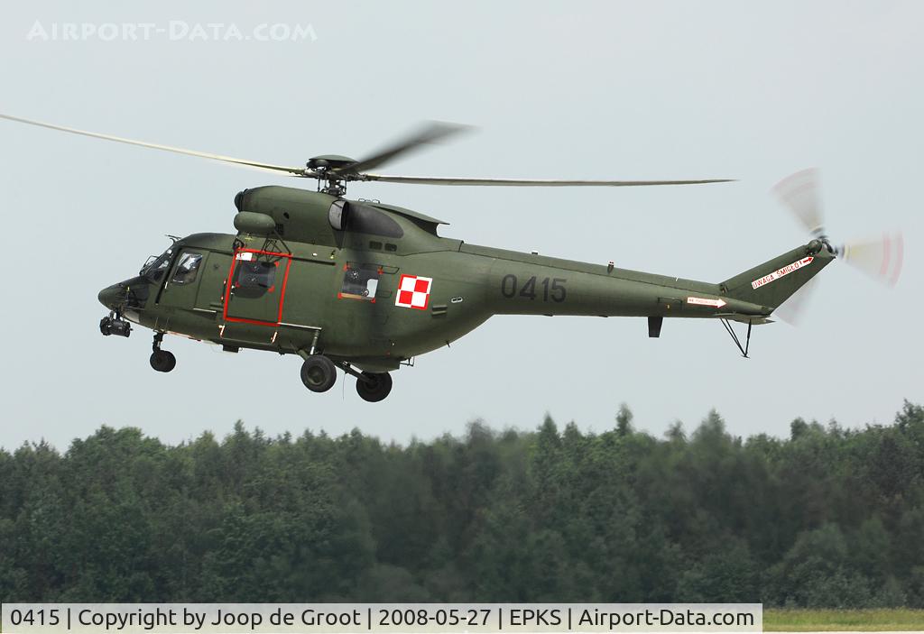 0415, PZL-Swidnik W-3T Sokól C/N 310415, This W-3 was one of the participants of the 2005 commanders meet.