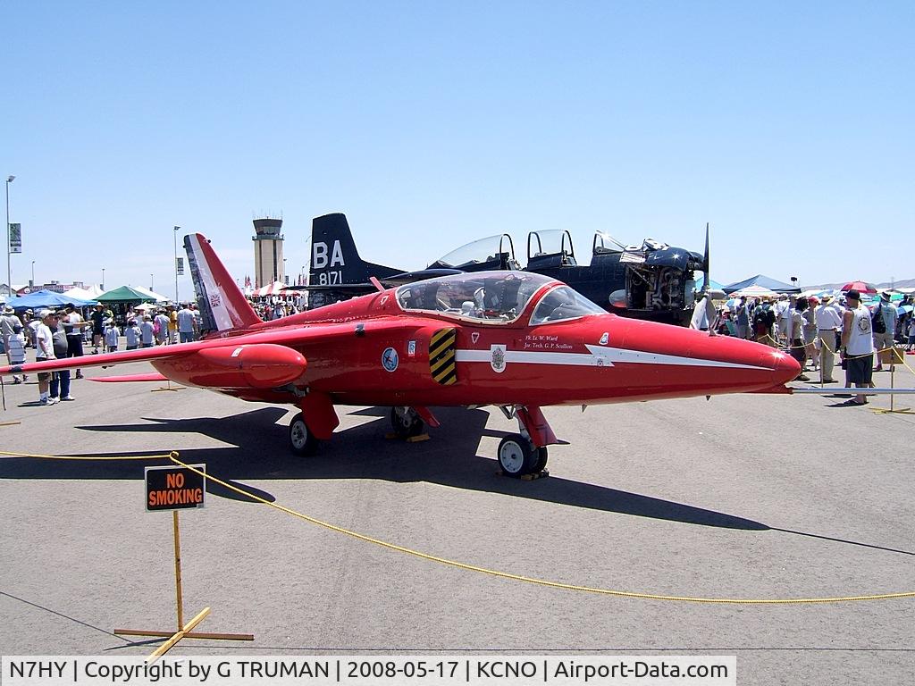 N7HY, 1962 Folland Gnat T.1 C/N FL529, Gnat at Chino AirShow