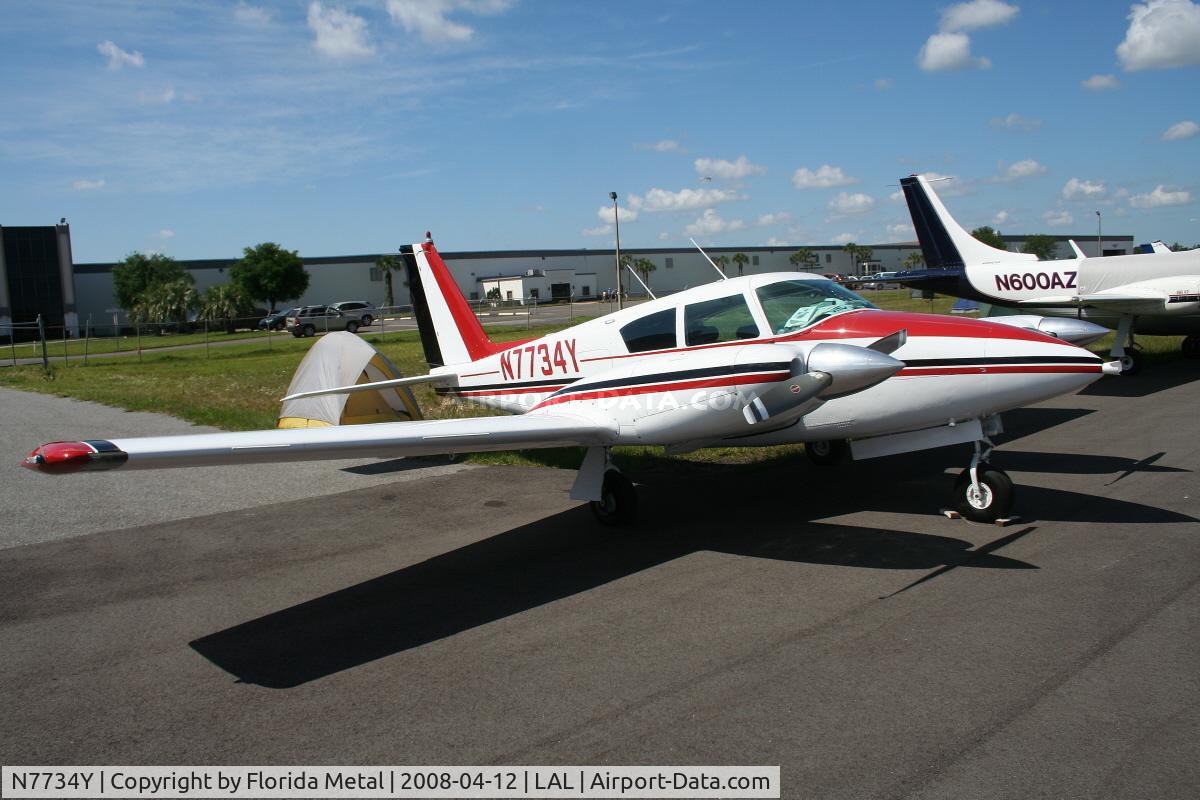 N7734Y, 1965 Piper PA-30-160 Twin Comanche Twin Comanche C/N 30-824, Piper PA 30