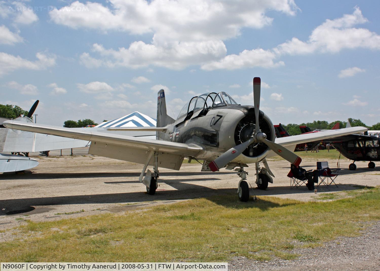 N9060F, 1957 North American T-28B Trojan C/N 200-235 (138164), Cowtown Warbird Roundup 2008, BuNo 138164