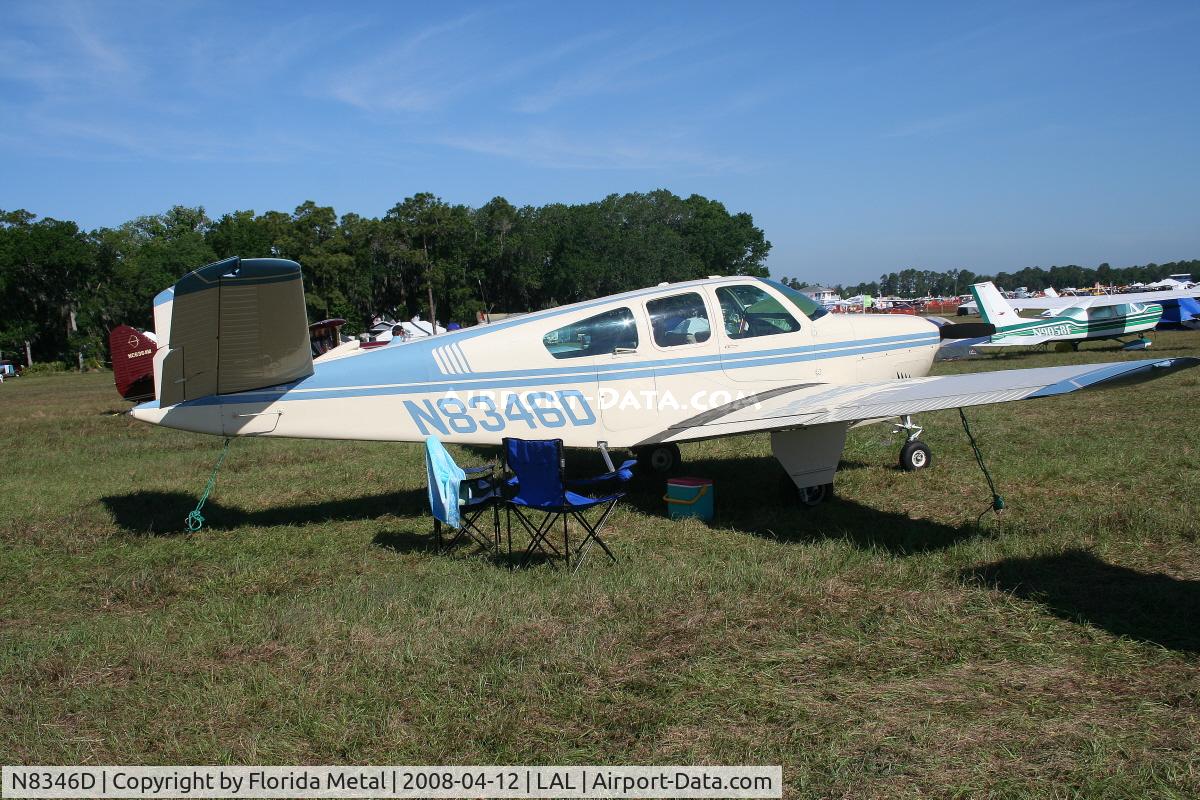N8346D, 1958 Beech J35 Bonanza C/N D-5447, Beech 35 Bonanza