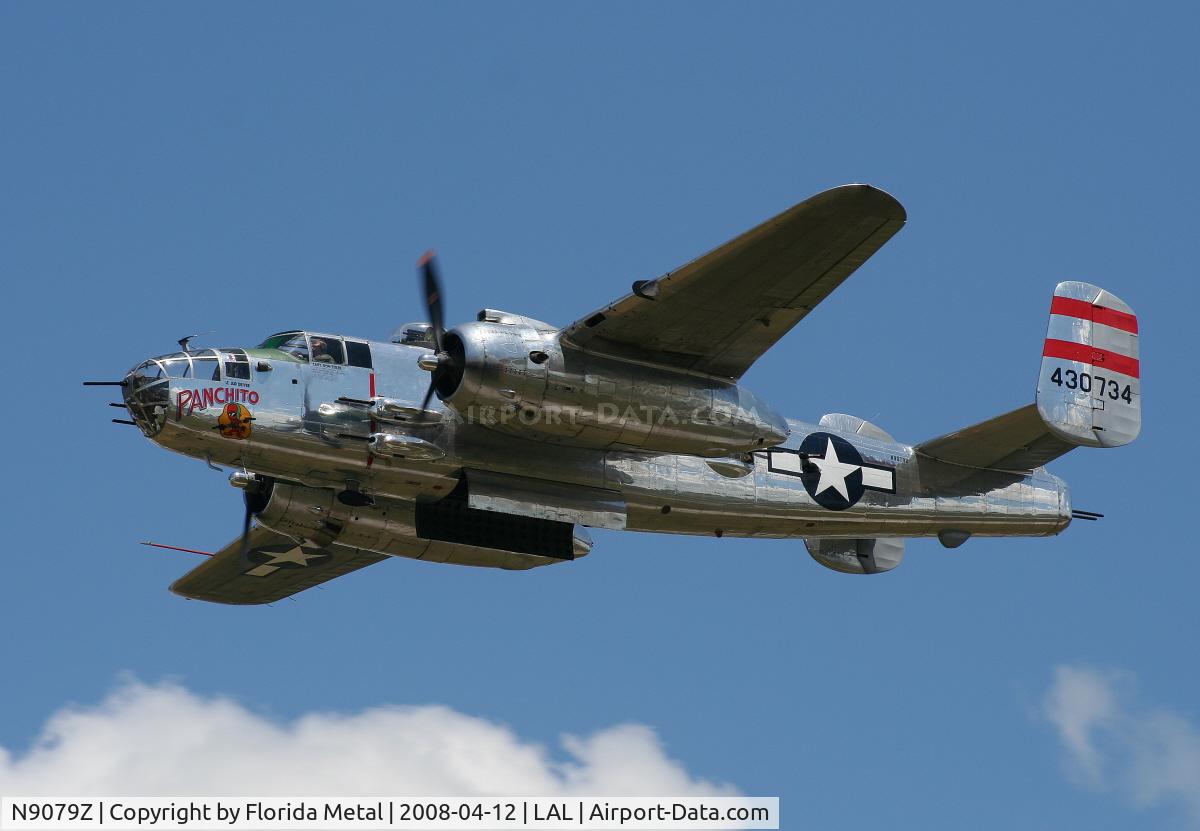 N9079Z, 1944 North American TB-25N Mitchell C/N 108-34009, Panchito