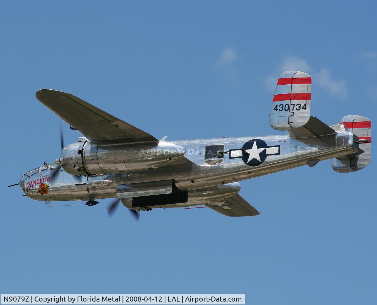 N9079Z, 1944 North American TB-25N Mitchell C/N 108-34009, Panchito