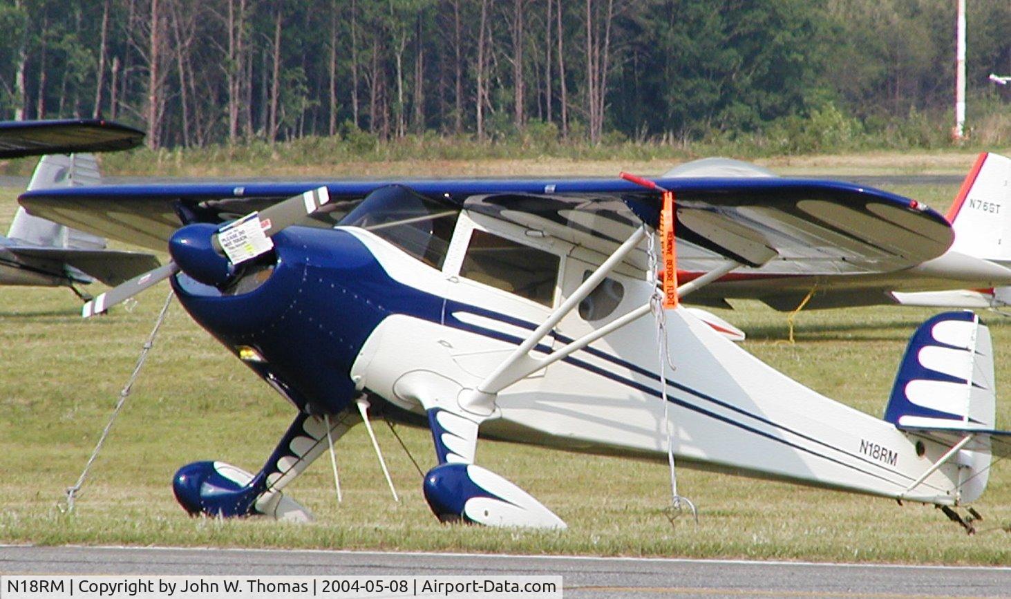 N18RM, Healey Special 100L C/N 353, All tied up