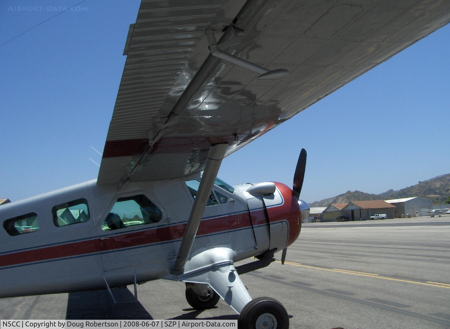 N5CC, 1956 De Havilland Canada DHC-2 Beaver C/N 1167, 1956 DeHavilland (Canada) DHC-2 BEAVER Remanufacture with many mods, Pratt & Whitney R-985 Wasp Jr. 450 Hp, aileron counterbalance