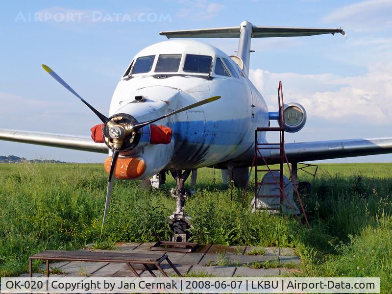 OK-020, 1974 Yakovlev Yak-40 C/N 9431436, Bubovice Airport LKBU