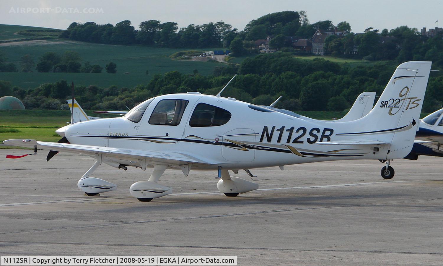 N112SR, 2006 Cirrus SR22 GTS C/N 1869, A pleasant May evening at Shoreham Airport , Sussex , UK