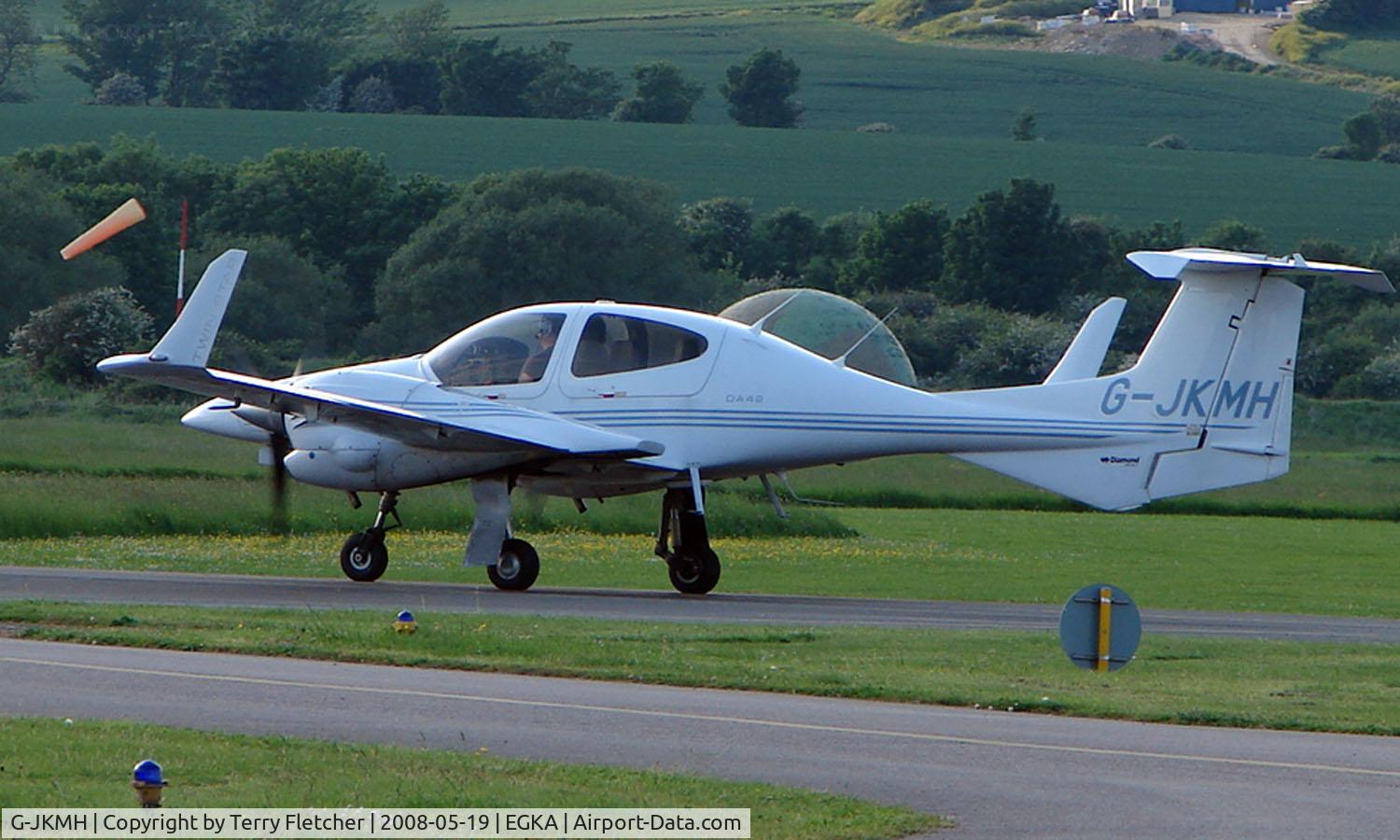 G-JKMH, 2006 Diamond DA-42 Twin Star C/N 42.168, A pleasant May evening at Shoreham Airport , Sussex , UK