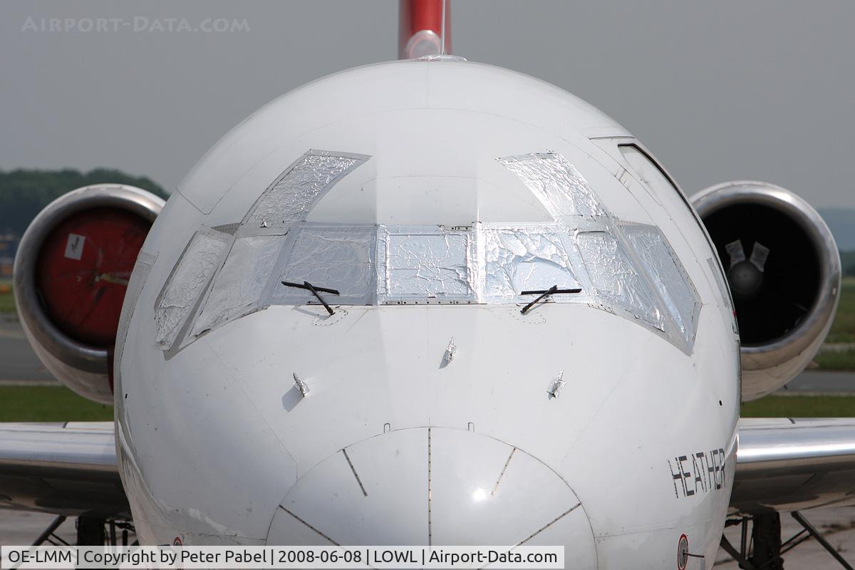 OE-LMM, 1993 McDonnell Douglas MD-83 (DC-9-83) C/N 53377, stored @ LOWL