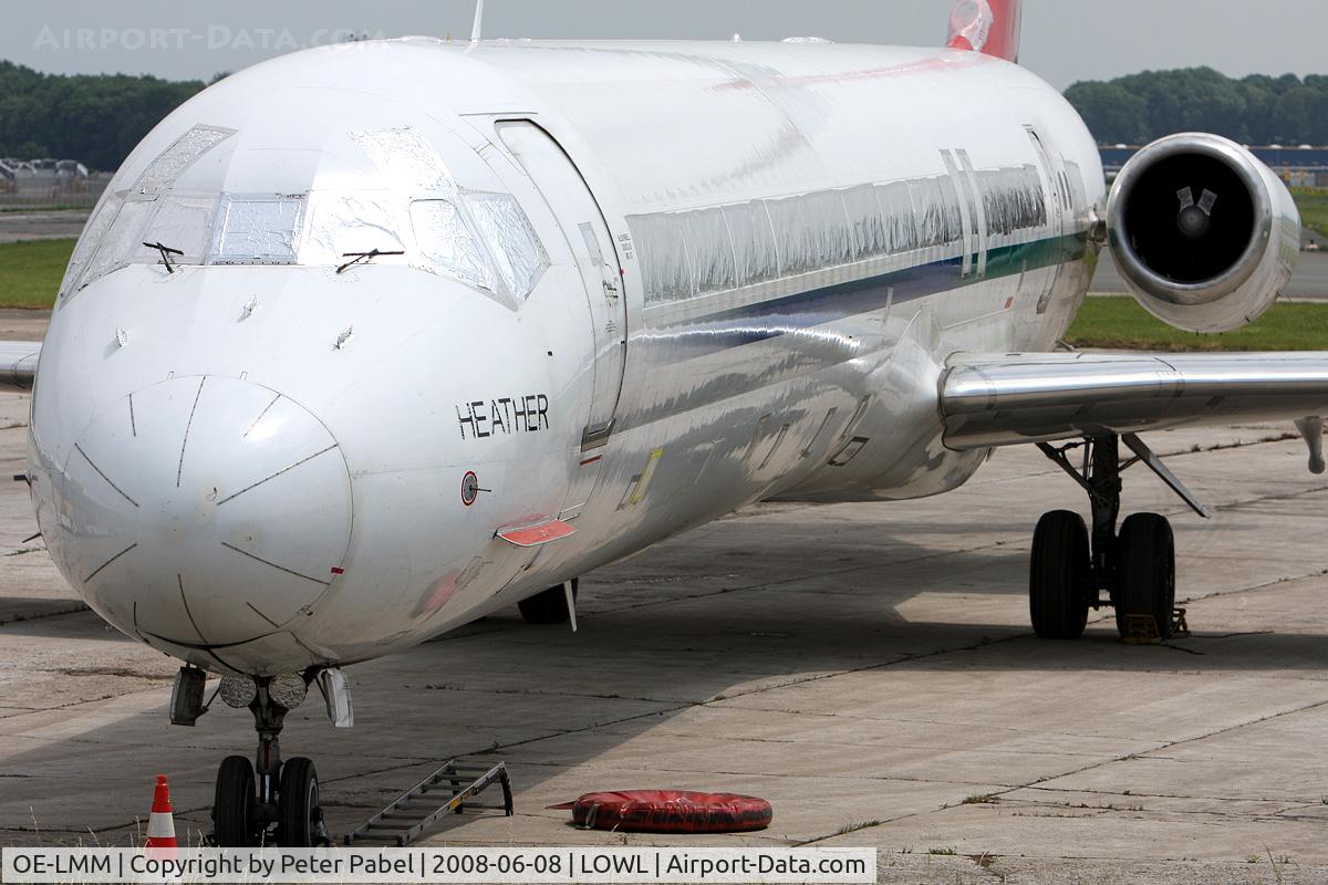 OE-LMM, 1993 McDonnell Douglas MD-83 (DC-9-83) C/N 53377, stored @ LOWL