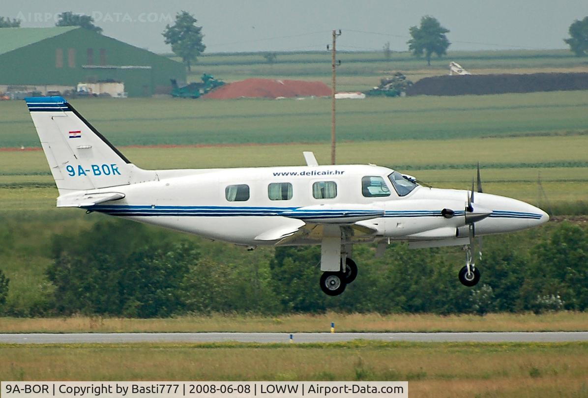9A-BOR, Piper PA-31T1-500 Cheyenne IA C/N 31T-8004011, Delic Air