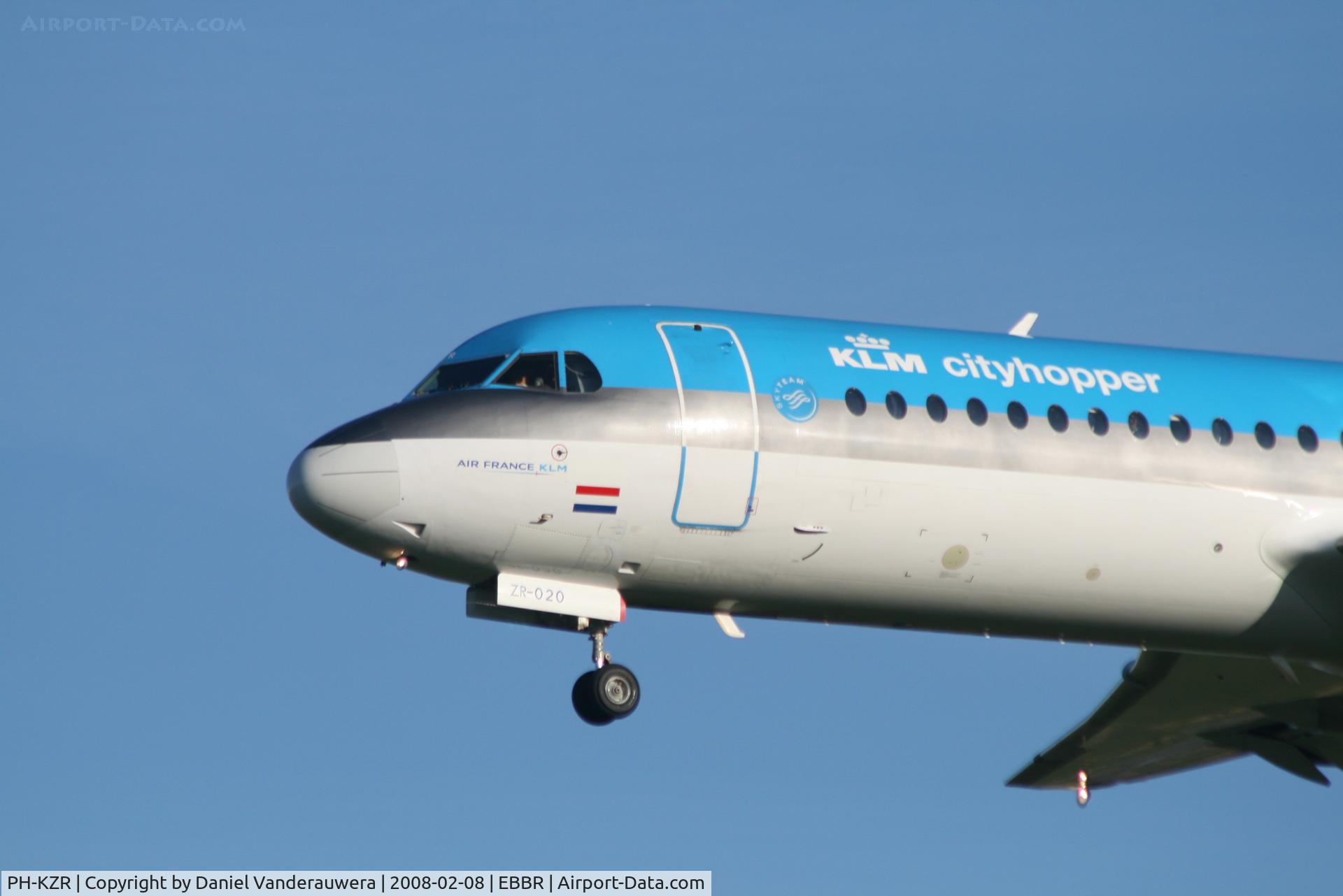 PH-KZR, 1995 Fokker 70 (F-28-0070) C/N 11551, now with Air France - KLM