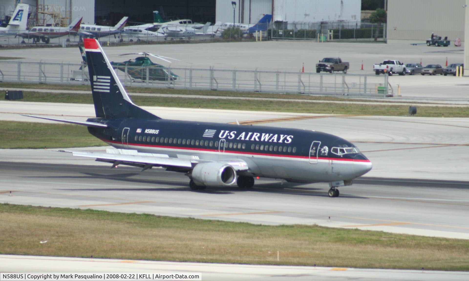 N588US, 1988 Boeing 737-301 C/N 23933, Boeing 737-300
