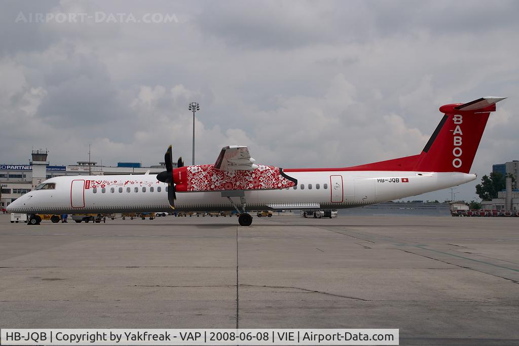 HB-JQB, 2007 De Havilland Canada DHC-8-402Q Dash 8 C/N 4175, Fly Baboo Dash 8-400