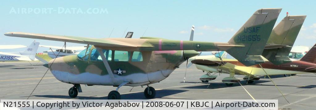 N21555, 1966 Cessna 337B Super Skymaster C/N 337-0536, Ar JeffCo Open House