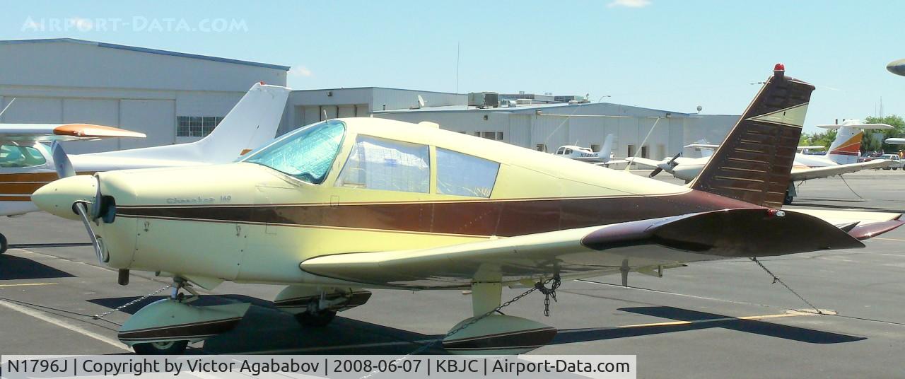 N1796J, 1968 Piper PA-28-140 C/N 28-24222, Ar JeffCo Open House