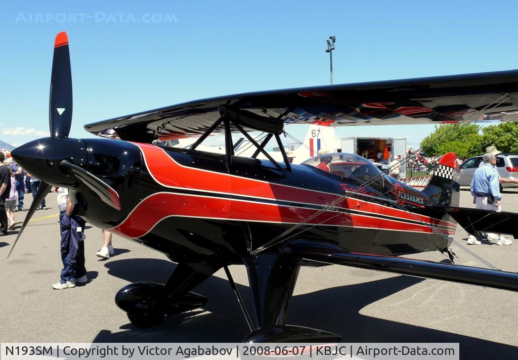 N193SM, 1993 Steen Skybolt C/N 001 (N193SM), Ar JeffCo Open House