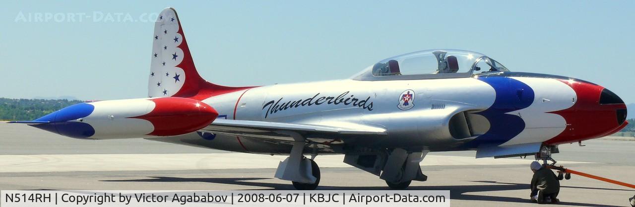 N514RH, 2000 Lockheed T-33 C/N 001, Ar JeffCo Open House