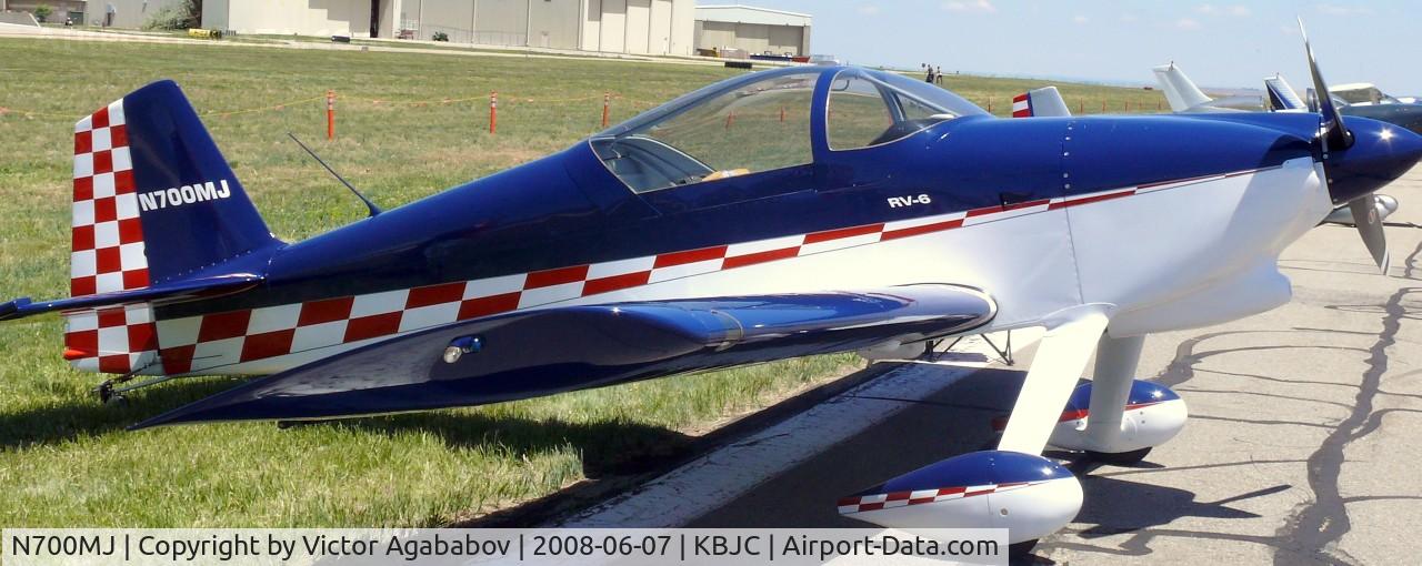 N700MJ, Vans RV-6 C/N 22896, Ar JeffCo Open House.
